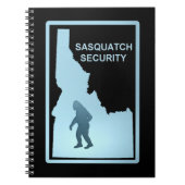 Sasquatch Security - Idaho Notizblock (Vorderseite)