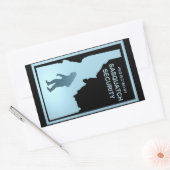 Sasquatch Security - Idaho Rechteckiger Aufkleber (Umschlag)