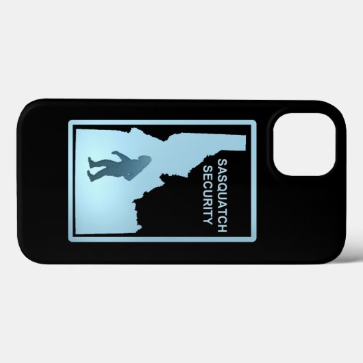 Sasquatch Security - iPhone Case in Idaho Case-Mat (Rückseite (Horizontal))