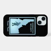Sasquatch Security - iPhone Case in Idaho Case-Mat 15 Hülle (Rückseite (Horizontal))