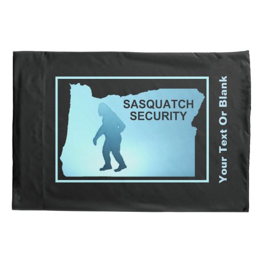 Sasquatch Security - Oregon Kissenbezug (Rückseite)