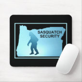 Sasquatch Security - Oregon Mousepad (Mit Mouse)