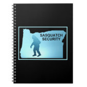 Sasquatch Security - Oregon Notizblock (Vorderseite)