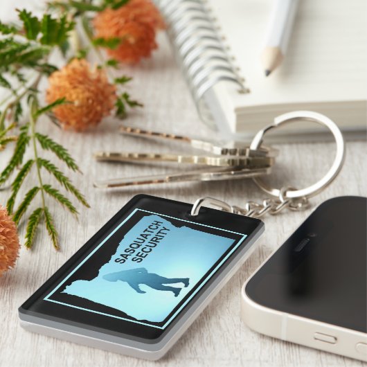 Sasquatch Security - Oregon Schlüsselanhänger (Vorderseite rechts)