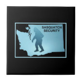 Sasquatch Security - Washington Fliese (Vorderseite)