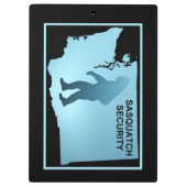 Sasquatch Security - Washington Klemmbrett (Rückseite)