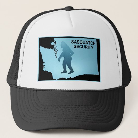Sasquatch Security - Washington Truckerkappe (Vorderseite)
