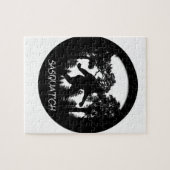 Sasquatch Silhouette Puzzle (Horizontal)