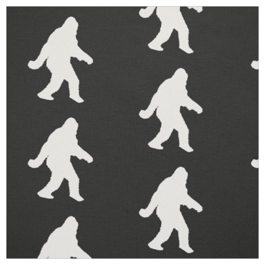 Sasquatch-Silhouette Stoff (Muster)