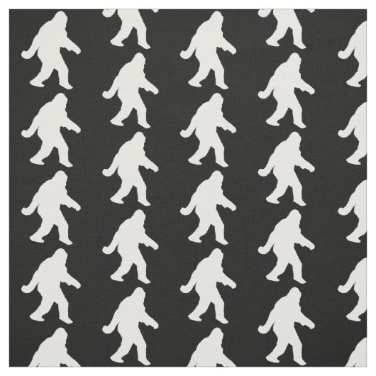 Sasquatch-Silhouette Stoff (Muster)