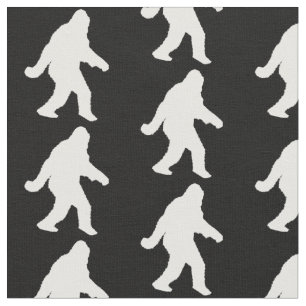 Sasquatch-Silhouette Stoff