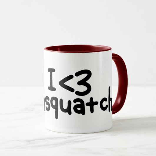 sasquatch Sipper. Tasse (VorderseiteRechts)