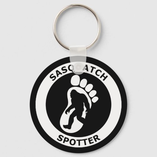 Sasquatch Spotter Schlüsselanhänger (Vorderseite)