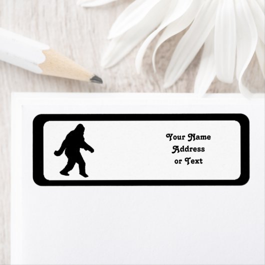 Sasquatch Squatchin-Silhouette (Insitu)