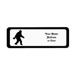 Sasquatch Squatchin' Silhouette