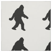 Sasquatch Squatchin-Silhouette Stoff (Muster)