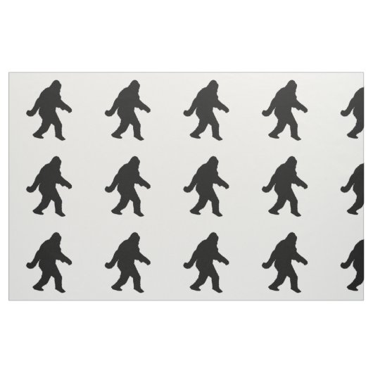 Sasquatch Squatchin-Silhouette Stoff (Fat Quarter (45,7 x 55,9 cm))