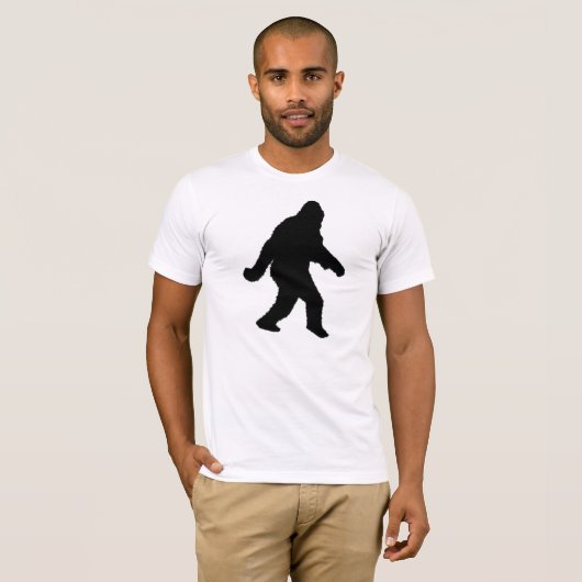 Sasquatch Squatchin-Silhouette T-Shirt (Vorne ganz)