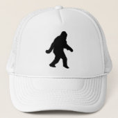 Sasquatch Squatchin-Silhouette Truckerkappe (Vorderseite)