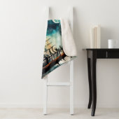 Sasquatch Stehend unter Mondlicht Sherpadecke (Beispiel)