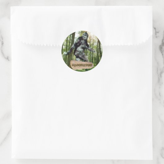Sasquatch Sticker (Tasche)