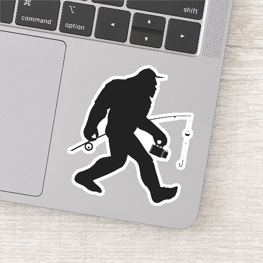 Sasquatch Sticker Decal (Detail)
