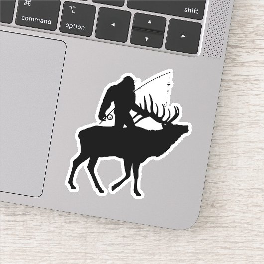 Sasquatch Sticker Decal (Detail)