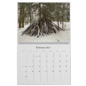 Sasquatch Structures Wall Calendar Kalender (Feb 2027)