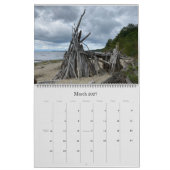 Sasquatch Structures Wall Calendar Kalender (Mär 2027)
