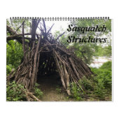 Sasquatch Structures Wall Calendar Kalender (Titelbild)