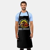 Sasquatch Surf Society Unbekannter Bigfoot Schürze (Getragen)