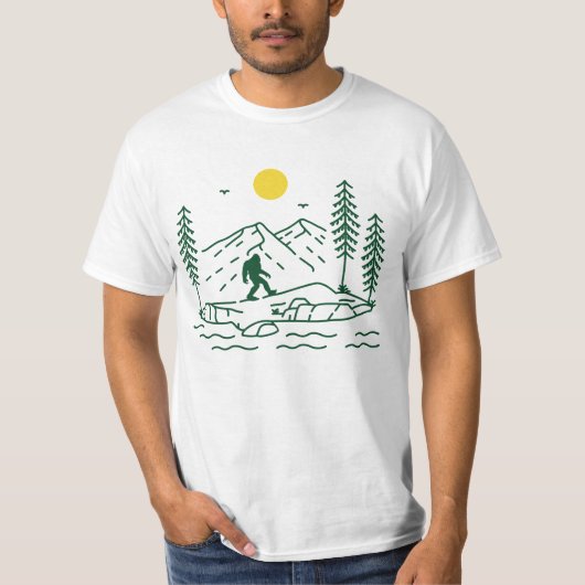 Sasquatch T - Shirt (Vorderseite)