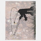 Sasquatch, Talking Canyons, New Mexico Fleecedecke (Vorderseite)