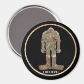 Sasquatch Talking Canyons, New Mexico Magnet (Vorderseite/Rückseite)