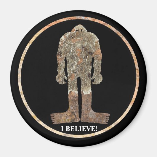 Sasquatch Talking Canyons, New Mexico Magnet (Vorne)