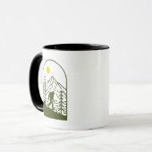Sasquatch-Tasse Tasse (Vorderseite Links)
