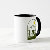 Sasquatch-Tasse Tasse (VorderseiteRechts)