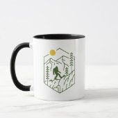 Sasquatch-Tasse Tasse (Links)