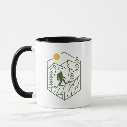 Sasquatch-Tasse Tasse (Links)