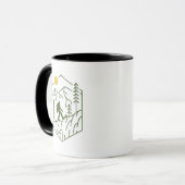 Sasquatch-Tasse Tasse (Vorderseite Links)