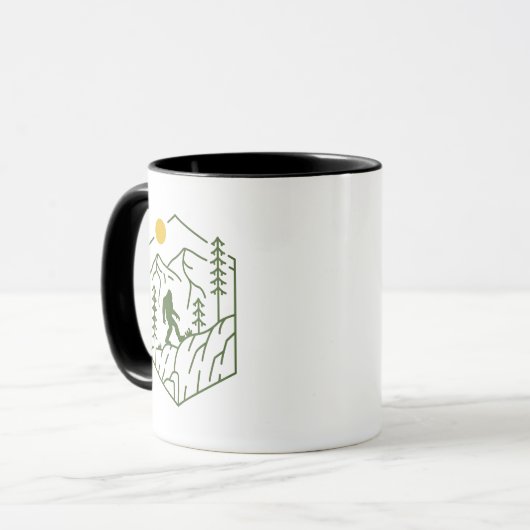 Sasquatch-Tasse Tasse (Vorderseite Links)