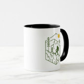 Sasquatch-Tasse Tasse (VorderseiteRechts)