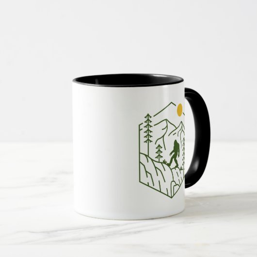Sasquatch-Tasse Tasse (VorderseiteRechts)