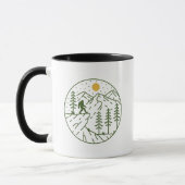 Sasquatch-Tasse Tasse (Links)
