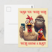 “Sasquatch & The Crew” Postcard Postkarte (Vorne/Hinten)