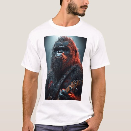 Sasquatch the Rock Star T-Shirt (Vorderseite)