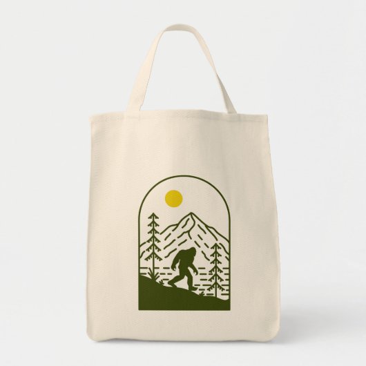 Sasquatch Tote Bag Tragetasche (Vorne)