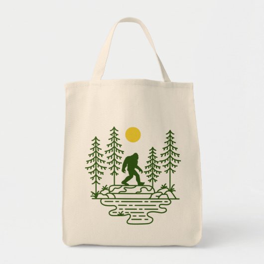 Sasquatch Tote Bag Tragetasche (Vorne)