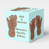 Sasquatch Track Bigfoot Spaß Geschenkschachtel (Vorderseite)