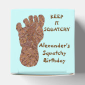 Sasquatch Track Bigfoot Spaß Geschenkschachtel (Oben)